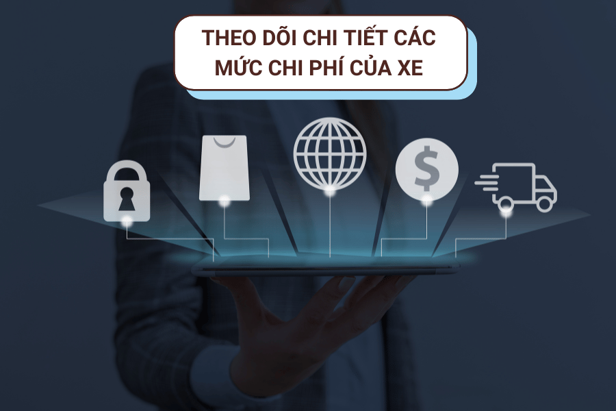theo dõi chi phí của xe