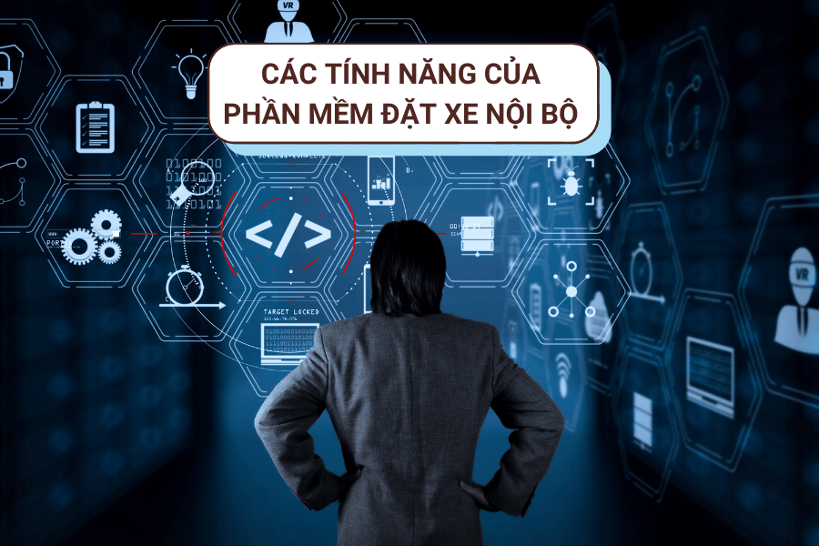 tính năng phần mềm đặt xe